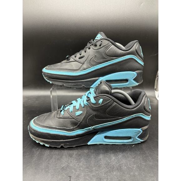 Nike Air Max 90 Undefeated Black Blue Fury CJ7197-002 Mens sneakers size 10.5 main image 7